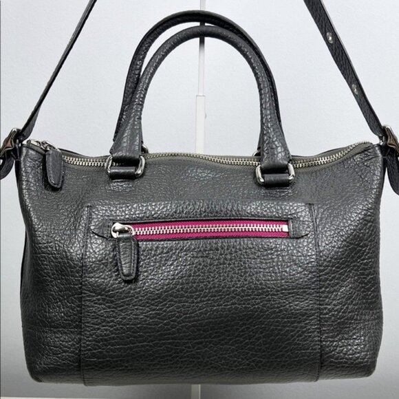 Coach Legacy Textured Leather East West Satchel Top Handle Shoulder Bag 21140 - Picture 2 of 16